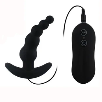 10 Rýchlosť Vibračný Análny Plug Stimulátor Prostaty Masér Zadok Plug Riti Rozšírenie Stimulátor Muž Masturbácia, Páry, Sexuálne Hračky