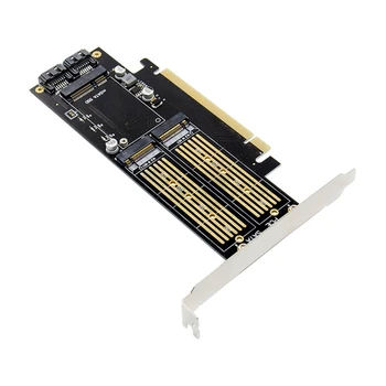 NGFF A rozhraním MSATA SSD Karty Adaptéra,M. 2 NVME Do PCIE/M. 2 SATA SSD Na SATA III/rozhraním MSATA Na SATA Adaptér Pre 2280/2260