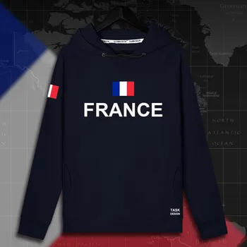 Francúzsko francúzska Republika FRA FR mens mikina s kapucňou pulóvre hoodies mužov mikina tenké nové streetwear oblečenie, dresy tepláková súprava národ