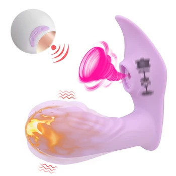 Sania Vibrátor Sexuálne Hračky Pre Ženy Prenosné Vibračné Dildo Klitorisu Bradavky Bulík G Mieste Stimulácia Vagíny 2 v 1, Kúrenie