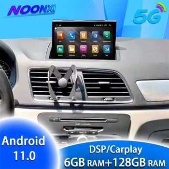 128G Android 11.0 Pre Audi Q3 2009 2010 2011 2012 2013-2016 Auto Multimediálny Prehrávač, GPS Navigáciu, Video, Radio 2 Din Vedúci Jednotky