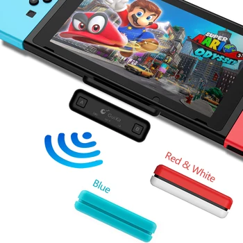 Nitend Prepínač Bluetooth Audio Vysielač Adaptér Nízku Latenciu Trasy Vzduchu pre Nintendo Prepínač Lite PC PS4 USB Bezdrôtový Vysielač