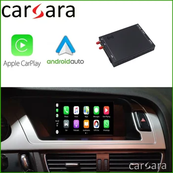 A U D I A4 B8 CarPlay Bezdrôtového Modulu 2020, WIFI, Bluetooth, Black Box Auto MMI Android Auto Zrkadlo Zadnej strane Fotoaparátu