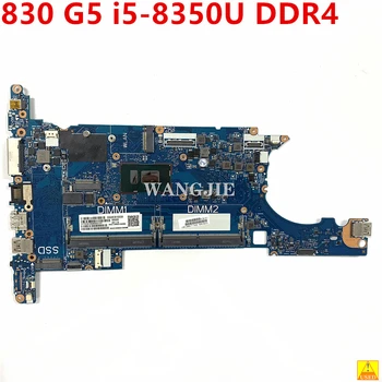 Používa sa Pre HP EliteBook 830 G5 Notebook Doske 6050A2930901 L13687-501 L13687-601 L13687-001 S i5-8350U CPU DDR4