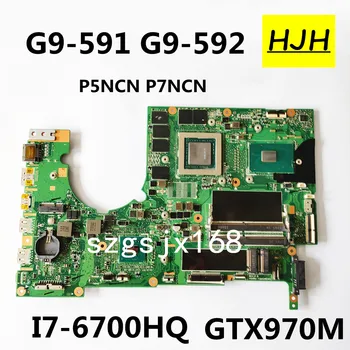 P5NCN P7NCN Pre ACER Predator 15 G9-591 G9-591R G9-592 G9-791 Notebook Doska s i7-6700HQ CPU + GTX970M GPU Test OK