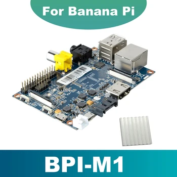 Pre Banán Pi BPI-M1 Vývoj Doska+Chladič A20 1G DDR3 Open Source Hardware Rada Podporu Gigabit Ethernet