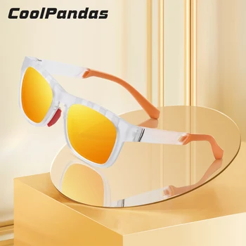 CoolPandas Povlak Objektív Škvrny pánske slnečné Okuliare Polarizované TR90 Rám Okuliare, Anti-Reflective Slnečné Okuliare Ženy Jazdy Rybolov