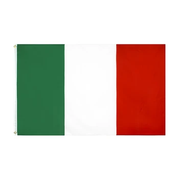 FLAGJM 90x150cm Zelená Biela Červená Taliansko talianskej Vlajky
