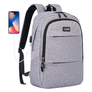 Doprava zadarmo 2020 Slim Laptop Backpack je Odolný voči Vode College Cestovný Batoh pre 15.6 Palcový Notebook