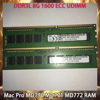RAM Pre Apple Mac Pro MD770 MD771 MD772 8 GB DDR3L 8G 1600 ECC UDIMM PC Stanicu Pamäť Funguje Perfektne Rýchlu Loď Vysokej Kvality