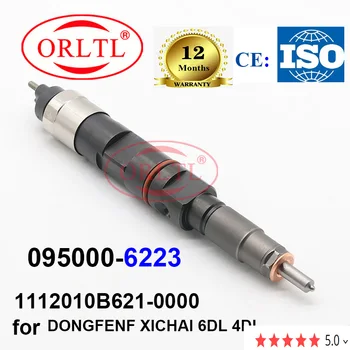 ORLTL 095000623 Nové Originálne nafty common rail injektor 095000-6223 6223 pre DONGFENF XICHAI 6DL 4DL