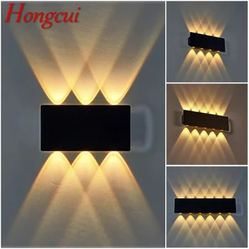 Hongcui Stenu Sconce Svetlo Tvorivé Moderné Vonkajšie Vodotesný LED Lampa Pre Domáce Koridor
