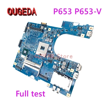 OUGEDA 48.4UP01.011 NBV7G11001 NB.V7G11.001 Pre Acer travelMate P653 P653-V Notebooku Doske QM77 DDR3 základná doska plná testované