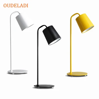Moderný Office Stolové Lampy, LED Pracovné Železa Stolná Lampa Spálňa Štúdia Svetlá na Čítanie Skladacie Stolové Lampy, Svietidlá
