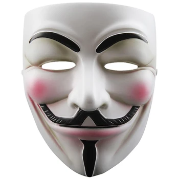 V for Vendetta Anonymné Guy Fawkes Živice Cosplay Maska, Kostým Party Prop Hračky