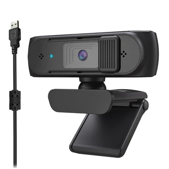 Maloobchod 1080P Webkamera S Mikrofónom,Stolný Počítač, Notebook, USB, Webkamera Kamera Pre videohovory Konferencie Herné