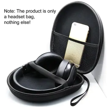 Bluelans EVA Shockproof Prenosné Slúchadlá Prípade Pletivo Vaku Headset Úložný Box Vonku