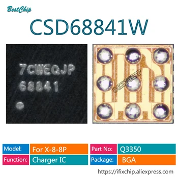 10-50pcs CSD68841W 68841 9pins Q3350 Nabíjačku USB Nabíjanie IC Chip Pre iphone 8 8plus X