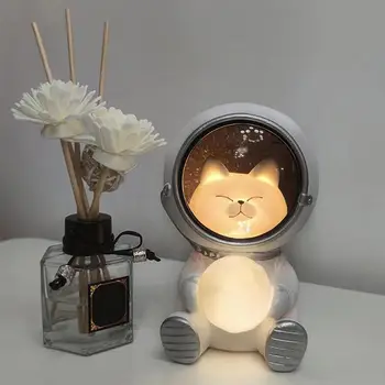 Kreatívne Astronaut Nočné Svetlo Roztomilé Zvieratko Spaceman Nočné Svetlo Domáce Dekorácie Deti Darček Spálňa Ozdoby Svetlá Astronaut Lampy