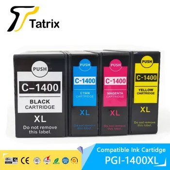Tatrix CHZO-1400 PGI1400 PGI1400XL Kompatibilné atramentové Kazety Pre Canon MAXIFY MB2340 MB2040 MB2140 MB2740 atramentové tlačiarne