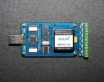 MPS-110001 Izolované 24-bit, USB zber Dát Karty Microvolt Úrovni s Vysokou Presnosťou Slabé DC Meranie Napätia