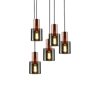 Nové Nordic Post-modernej Jedálni Led Prívesok Svetlo Edison Stručné Hanglamp Salón Spálňa Lampa Domov Závesné Svietidlá
