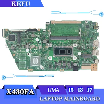 KEFU Notebook X430FA Doske Pre ASUS VIVOBOOK X430F X430 A430F S14 S4300F S4300FN Notebook Doske CPU I3 I5 I7 UMA 4GB 8GB