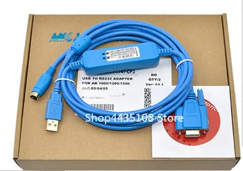 1pcs plc programovanie kábel stiahnuť kábel USB-1747-CP3 pre Rockwell AB / usb na rs232 adaptér pre AB 1000/1200/1500 slc-03/04/05