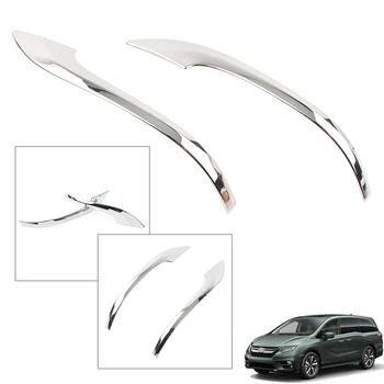 2 ks Chróm ABS Auto Bočné Zrkadlo Spätné Zrkadlá Kryt Výbava Dekorácie Pre 2018 2019 2020 Honda Odyssey NÁS Verzia
