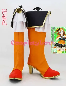 Najnovšie Zákazku Japonské Anime Lovelive! Orange Kousaka Honoka Cosplay Topánky Dlhé Topánky Pre Halloween Vianoce