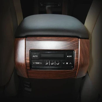Pre Toyota Pôdy Cruiser Prado FJ150 2010- 2014 2015 2016 2017 2018 2019 Zadné Klimatizácia AC Prieduch Zásuvky Rám, Kryt Trim