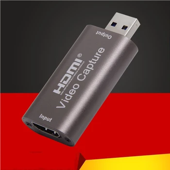 NOVÚ Mini HD 1080P 60fps HDMI USB Video Capture Kartová Hra Nahrávanie Box pre Počítač Youtube OBS Atď. Live Streamingové Vysielanie
