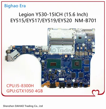 5B20R40191 Pre Lenovo Y530 Légie Y530-15ICH Notebook Doske NM-B701 Doske S I5-8300H GTX1050 4GB-GPU 100% Plne Otestovať