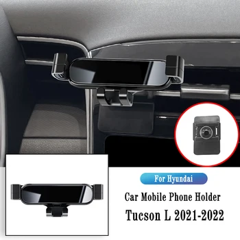 Nastaviteľné Auto Držiaka Telefónu So stojanom GPS Stojan Gravitácie Navigácie Držiak Na Hyundai Tucson L 2021-2022 Auto Príslušenstvo