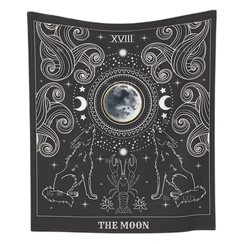 Mesiac Tarot, Astrológia Hviezdy Stene Visí Tapisérie Pre Obývacej Izby, Spálne, Domáce Dekorácie