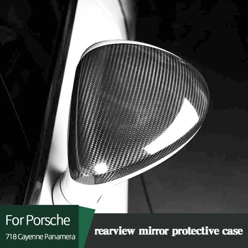 Spätné Zrkadlo Ochranné puzdro Pre Porsche 718 Cayenne Panamera 2014-2021 Nosenie-odolný A Trvanlivý Dekoratívne Doplnky