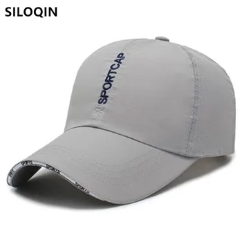 SILOQIN nové osobnosti pár klobúk výšivky baseball čiapky pre mužov a ženy, priedušné, módne športové spp mužov novinka klobúk