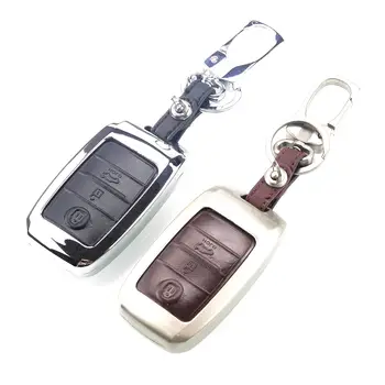 jingyuqin Tlačidlo puzdro Pre Kia Pre Hyundai Hliníkovej Zliatiny 3Buttons Diaľkové Kľúča Vozidla Chránič S Kľúčom