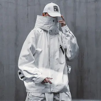 Unisex Mužov Harajuku Japonskom Štýle Pekný Bunda S Kapucňou Bežné Outwear Kabát