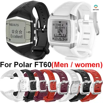 Náhradné Náramok na Zápästie Pre Polar FT60 Muži Ženy Inteligentný Náramok Hodiniek Kapela Silikónové Zápästie pre Polar FT60 Watchband Popruhy