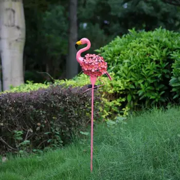 Vonkajšie Slnečné Flamingo Záhradné Osvetlenie Interiéru Zem Krajiny Osvetlenie na Dvore Cesta