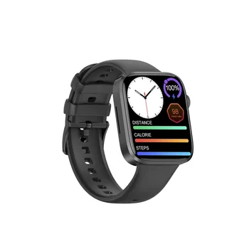 1.9 Palcový HD Displej, Smartwatch Mužov Bluetooth Hovor Bezdrôtové Nabíjanie NFC Kyslíka v Krvi, Monitorovanie Muž DT101 Smart Hodinky Telefón