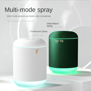 USB Mini Zvlhčovač Vzduchu Tichý Veľká-kapacita Vzduchu-čistenie Malých aromaterapia spray Hydratačná Rozprašovač S LED Nočné Lampy