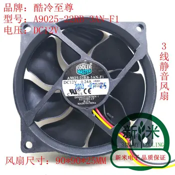 POUŽÍVA cooler master A9025-22RB-3AN-F1 12V 0.24 A 9025 3lines ticho CPU chladiaci ventilátor