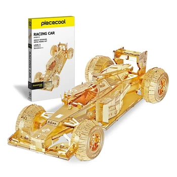 Pretekárske Auto, Montáž Toyright Mozgu Vzdelávania Hračky Rozšírené F1 3D Kovov Puzzle Pre Dospelých Puzzle Box