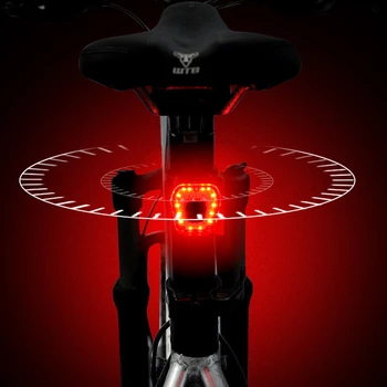 30hrs Bike LED Zadné Svetlo s USB Požičovňa ľahké Nepremokavé Cyklistické zadné svetlo MTB, Road Bike Späť zadné Svetlo na Bicykel Príslušenstvo Súprava 2020