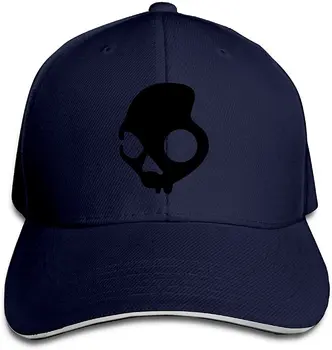 Elegantný Skull Candy Logo Pop Kultúry Sandwich Baseball Cap