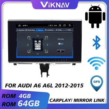 auto rádia pre audi a6 a6l 2012 2013 2014 2015 android car audio autoradio stereo prijímač, 2 din