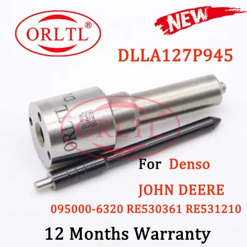 Diesel DLLA127P945 Čierna Potiahnutá Ihla Dýzy pre JOHN DEERE RE530361095000-6321 095000-6322 095000-6323 095000-6324