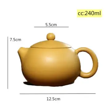 Čínsky Yixing čaj hrniec fialová hliny Xishi filtračné kanvicu krásy kanvica Surovej rudy Ručné Čaj nastaviť autentické Kravatu Guanyin Puer 240ml
